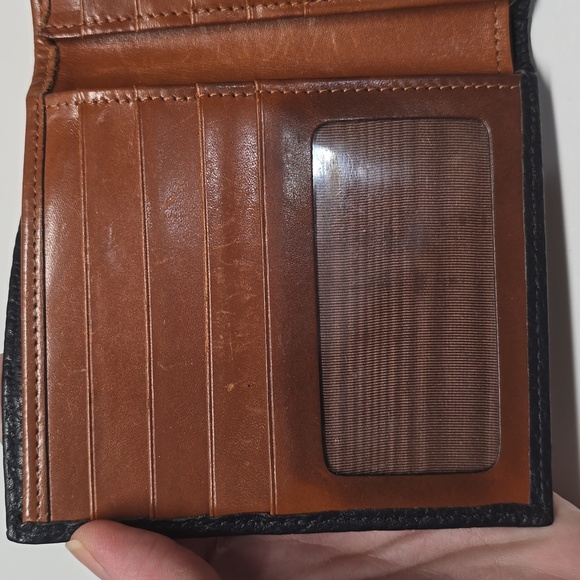 Dooney & Bourke Black and Brown Wallet - Picture 7 of 12